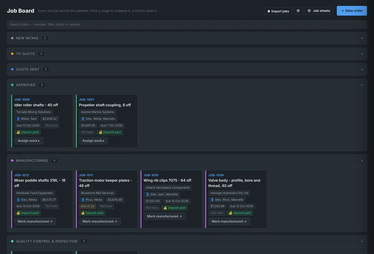 Keoterm: Job Board