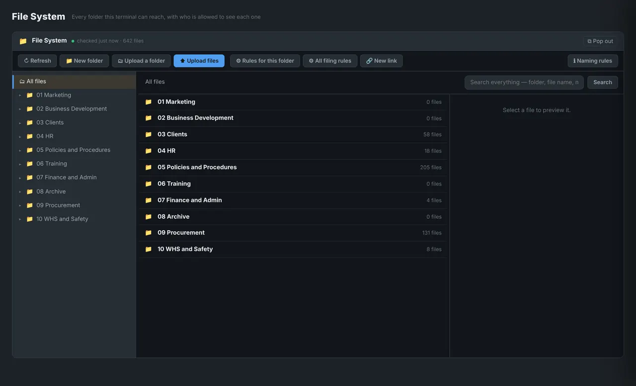 Keoterm: File System
