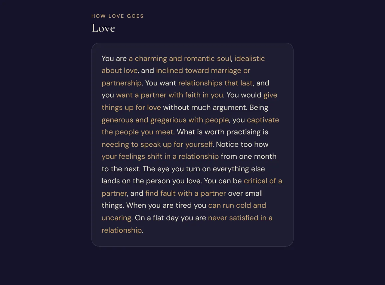 Weralene: Love